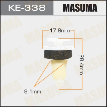 KE-338 MASUMA Зажим, молдинг / защитная накладка (фото 1)