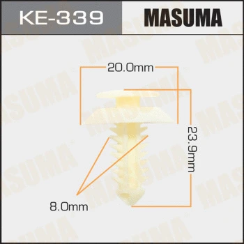 KE-339 MASUMA Зажим, молдинг / защитная накладка (фото 1)