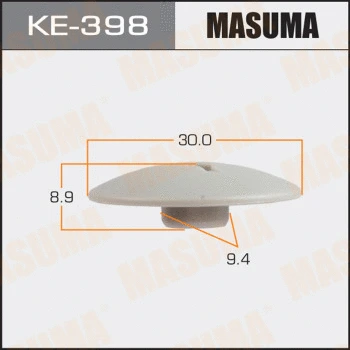 KE-398 MASUMA Зажим, молдинг / защитная накладка (фото 1)