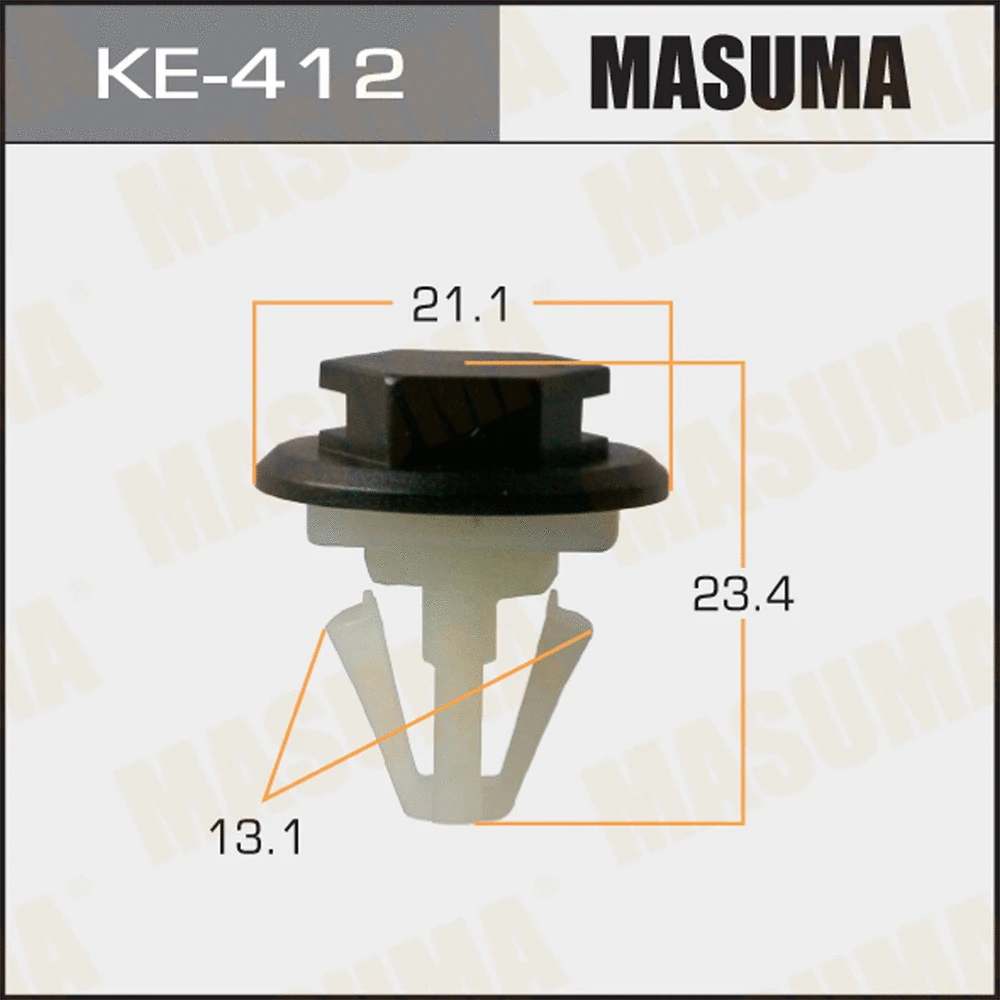 KE-412 MASUMA Зажим, молдинг / защитная накладка (фото 1)