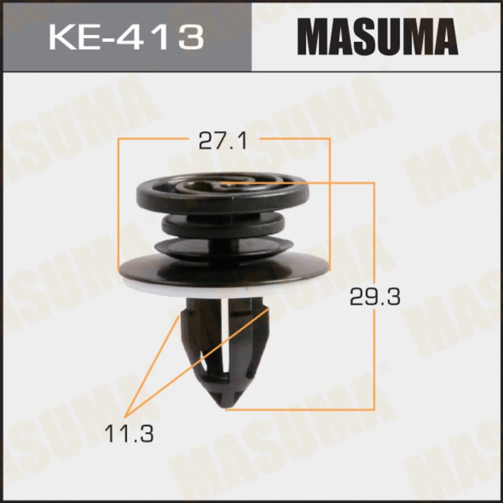 KE-413 MASUMA Зажим, молдинг / защитная накладка (фото 1)