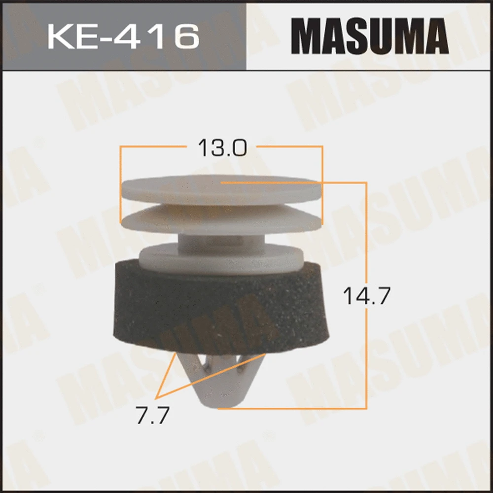 KE-416 MASUMA Зажим, молдинг / защитная накладка (фото 1)