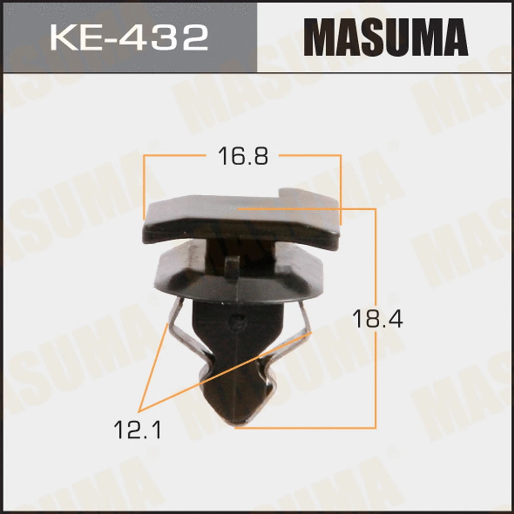 KE-432 MASUMA Зажим, молдинг / защитная накладка (фото 1)