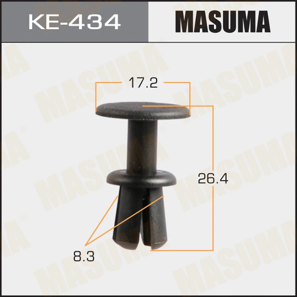 KE-434 MASUMA Зажим, молдинг / защитная накладка (фото 1)