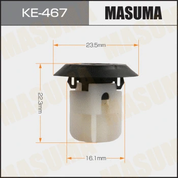KE-467 MASUMA Зажим, молдинг / защитная накладка (фото 1)