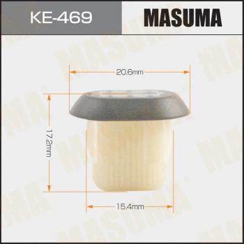 KE-469 MASUMA Зажим, молдинг / защитная накладка (фото 1)