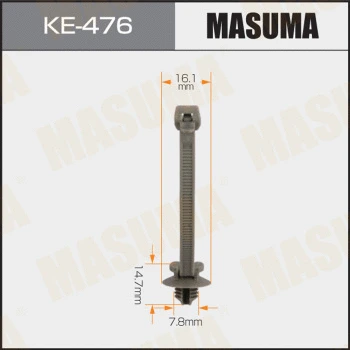 KE-476 MASUMA Зажим, молдинг / защитная накладка (фото 1)