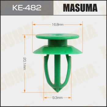 KE-482 MASUMA Зажим, молдинг / защитная накладка (фото 1)