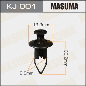 KJ-001 MASUMA Зажим, молдинг / защитная накладка (фото 1)
