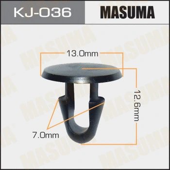 KJ036 MASUMA Зажим, молдинг / защитная накладка (фото 1)