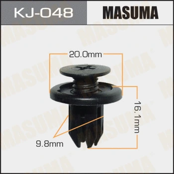 KJ-048 MASUMA Зажим, молдинг / защитная накладка (фото 1)