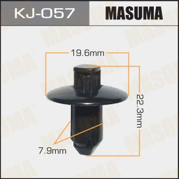 KJ-057 MASUMA Зажим, молдинг / защитная накладка (фото 1)