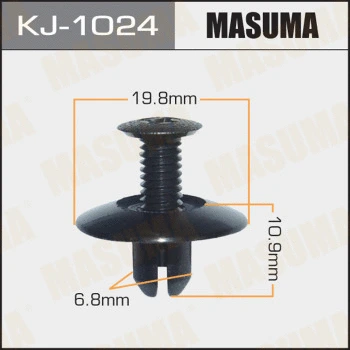 KJ-1024 MASUMA Зажим, молдинг / защитная накладка (фото 1)