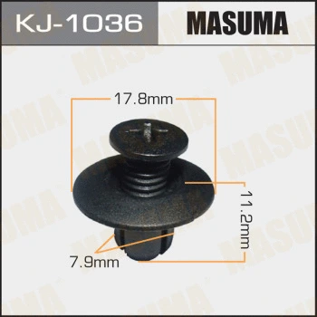 KJ1036 MASUMA Зажим, молдинг / защитная накладка (фото 1)