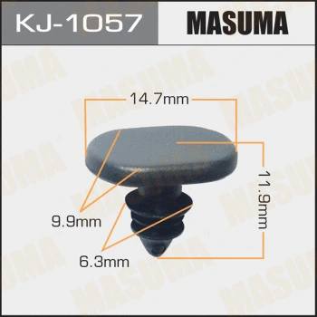 KJ-1057 MASUMA Зажим, молдинг / защитная накладка (фото 1)