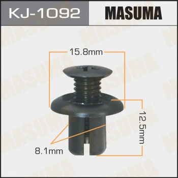 KJ-1092 MASUMA Зажим, молдинг / защитная накладка (фото 1)
