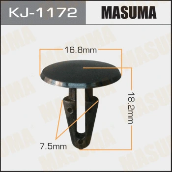 KJ-1172 MASUMA Зажим, молдинг / защитная накладка (фото 1)