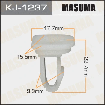 KJ-1237 MASUMA Зажим, молдинг / защитная накладка (фото 1)