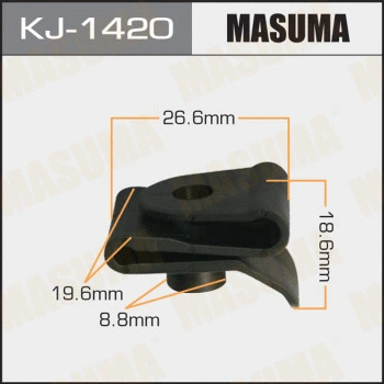KJ-1420 MASUMA Зажим, молдинг / защитная накладка (фото 1)
