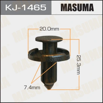 KJ1465 MASUMA Зажим, молдинг / защитная накладка (фото 1)