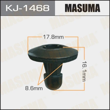 KJ-1468 MASUMA Зажим, молдинг / защитная накладка (фото 1)