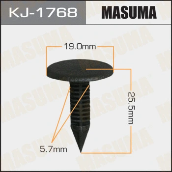 KJ-1768 MASUMA Зажим, молдинг / защитная накладка (фото 1)