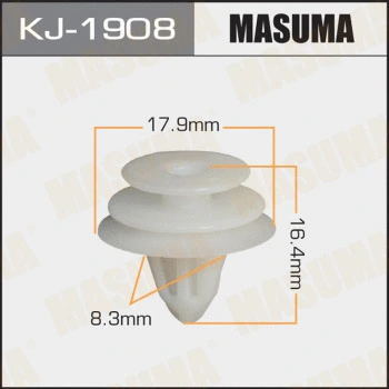 KJ-1908 MASUMA Зажим, молдинг / защитная накладка (фото 1)