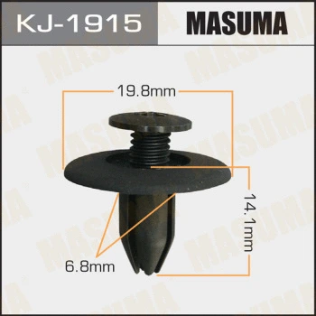 KJ-1915 MASUMA Зажим, молдинг / защитная накладка (фото 1)