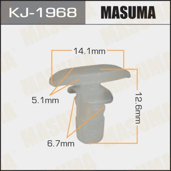 KJ-1968 MASUMA Зажим, молдинг / защитная накладка (фото 1)