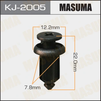 KJ-2005 MASUMA Зажим, молдинг / защитная накладка (фото 1)