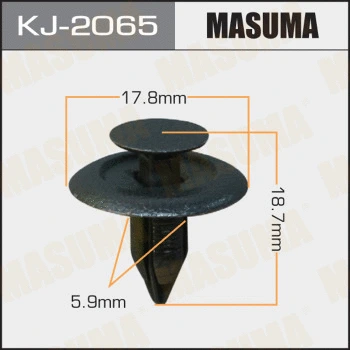 KJ2065 MASUMA Зажим, молдинг / защитная накладка (фото 1)