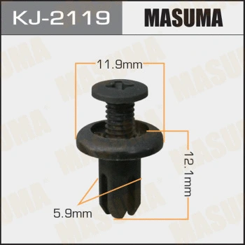 KJ-2119 MASUMA Зажим, молдинг / защитная накладка (фото 1)
