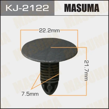 KJ-2122 MASUMA Зажим, молдинг / защитная накладка (фото 1)