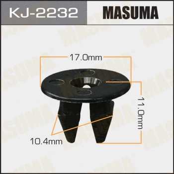 KJ-2232 MASUMA Зажим, молдинг / защитная накладка (фото 1)
