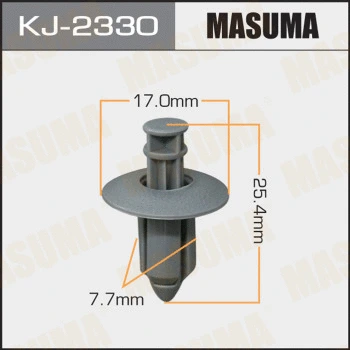 KJ-2330 MASUMA Зажим, молдинг / защитная накладка (фото 1)