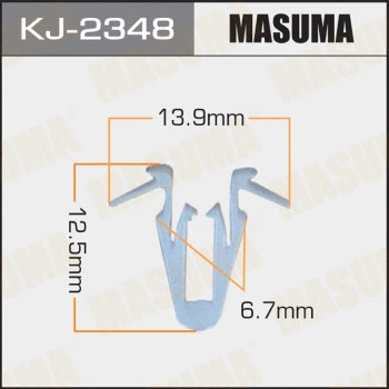 KJ-2348 MASUMA Зажим, молдинг / защитная накладка (фото 1)