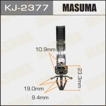 KJ-2377 MASUMA Зажим, молдинг / защитная накладка (фото 1)