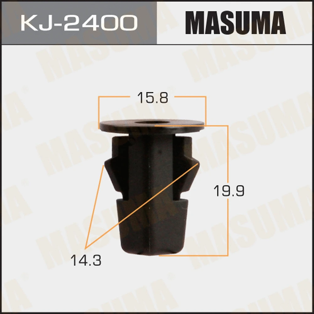 KJ-2400 MASUMA Зажим, молдинг / защитная накладка (фото 1)