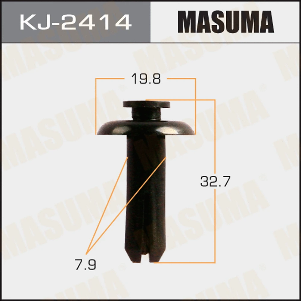 KJ-2414 MASUMA Зажим, молдинг / защитная накладка (фото 1)