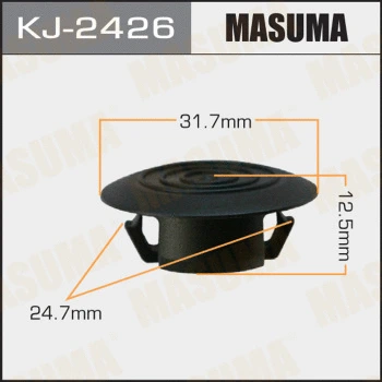 KJ-2426 MASUMA Зажим, молдинг / защитная накладка (фото 1)