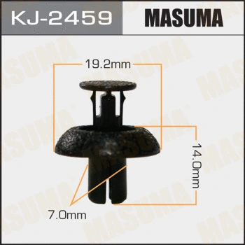 KJ-2459 MASUMA Зажим, молдинг / защитная накладка (фото 1)