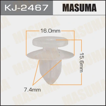 KJ-2467 MASUMA Зажим, молдинг / защитная накладка (фото 1)