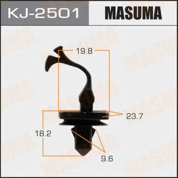KJ-2501 MASUMA Зажим, молдинг / защитная накладка (фото 1)