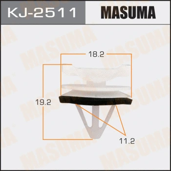 KJ-2511 MASUMA Зажим, молдинг / защитная накладка (фото 1)