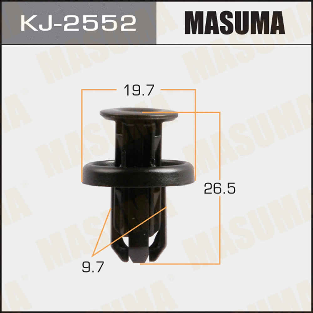 KJ-2552 MASUMA Зажим, молдинг / защитная накладка (фото 1)