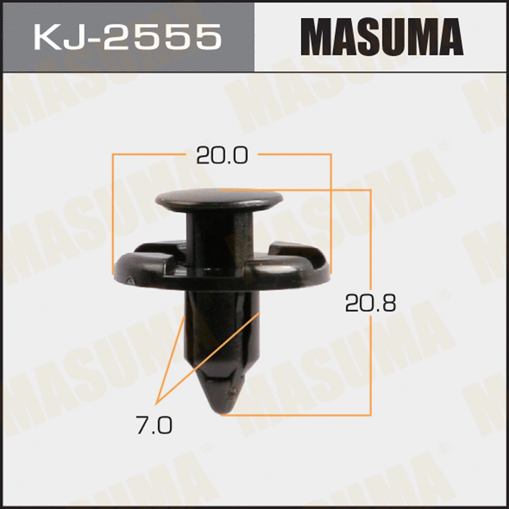 KJ-2555 MASUMA Зажим, молдинг / защитная накладка (фото 1)