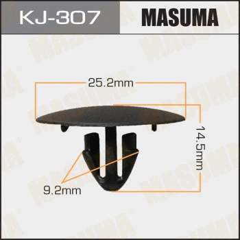 KJ307 MASUMA Зажим, молдинг / защитная накладка (фото 1)