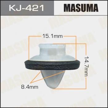 KJ-421 MASUMA Зажим, молдинг / защитная накладка (фото 1)
