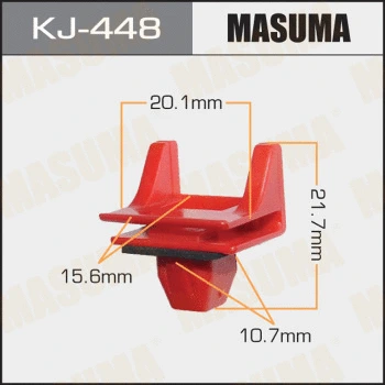 KJ-448 MASUMA Зажим, молдинг / защитная накладка (фото 1)