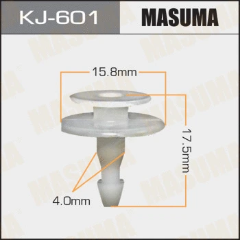 KJ-601 MASUMA Зажим, молдинг / защитная накладка (фото 1)